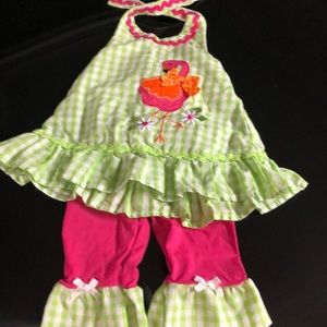 12 month girl summer outfit